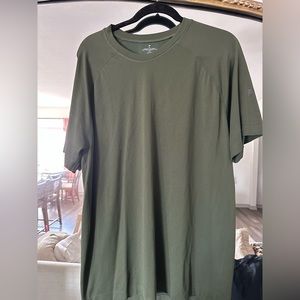 Men’s Hunter Green Fabletics Training Day Tee
